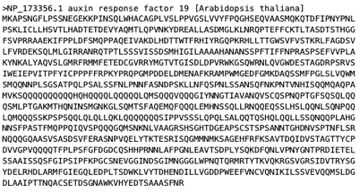 Fasta file